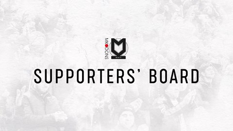 MK Dons Supporters’ Board Minutes - April '24